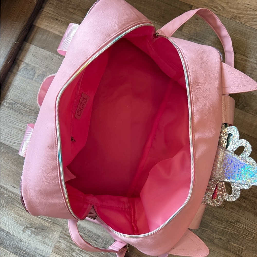 OMG Accesories Pink Unicorn Floral Kids Bag - Picture 8 of 11